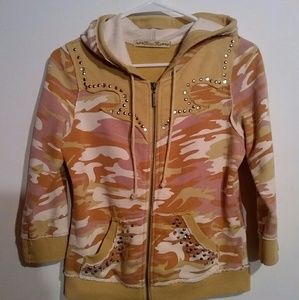 Miss Me Small Zip Hoodie